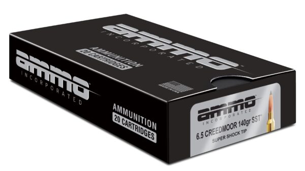Ammo Inc Signature Hunt 6.5 Creedmoor Rifle Ammo - 140 Grain | Super Shock Tip | 20rd Box