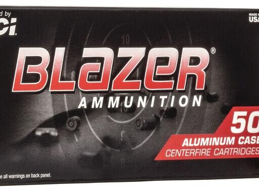 CCI Blazer Aluminum Handgun Ammunition .32 ACP 71 gr TMJ 900 fps 50/box