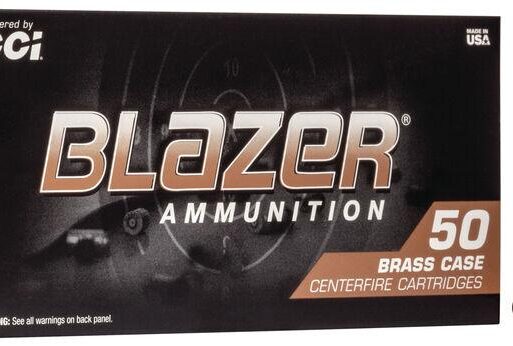 CCI Blazer Brass Handgun Ammunition .38 Spl 125 gr FMJ 865 fps 50/ct