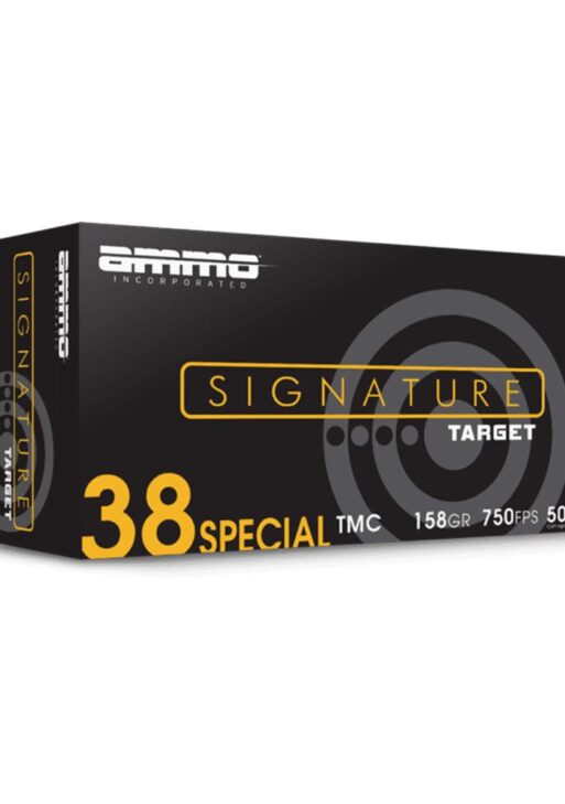 Ammo Inc Signature Handgun Ammunition .38 Spl 158 gr. TMJ 947 fps 50/ct