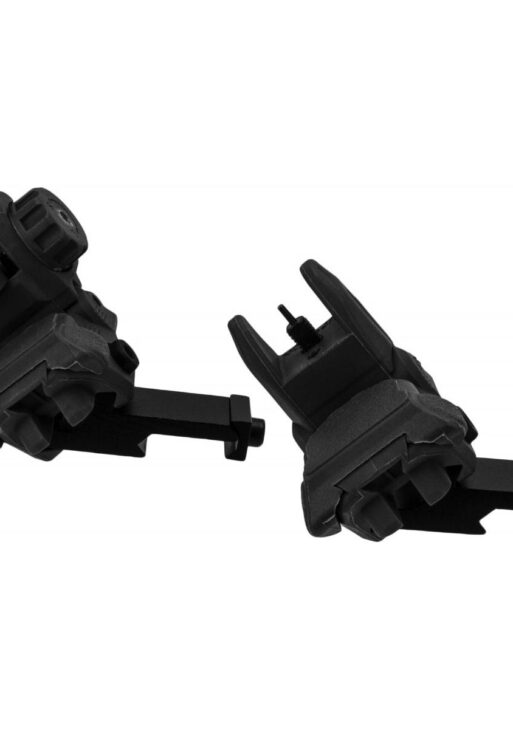 Tacfire AR-15 45 Degree/Low Profile Pop Up Sights Black Polymer