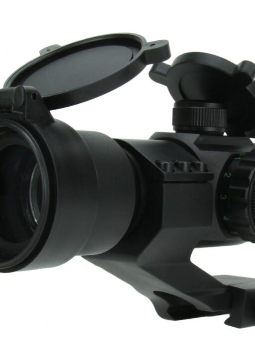 Tacfire Red/Green Dot Sight 1x30 Dual Illum. Black with Cantilever Mount