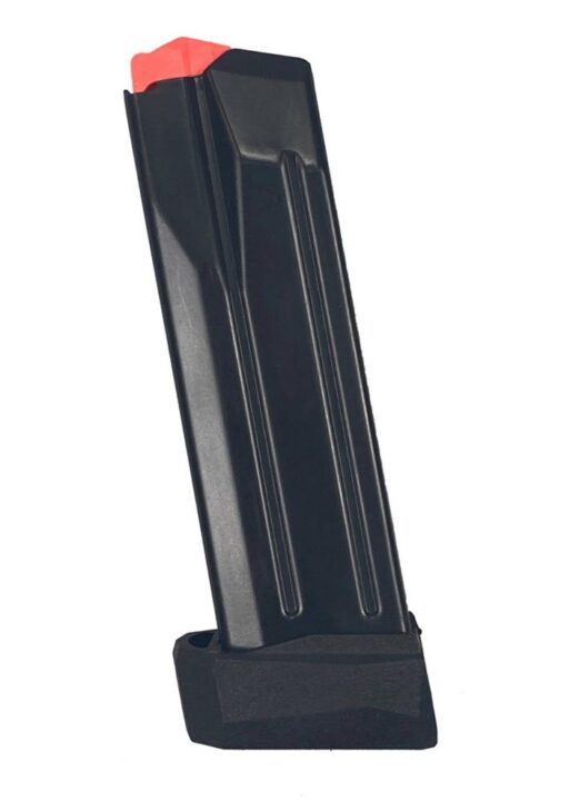 Global Ordnance Handgun Magazine for Arex Delta M 9mm Luger 15/rd with +2 Ext