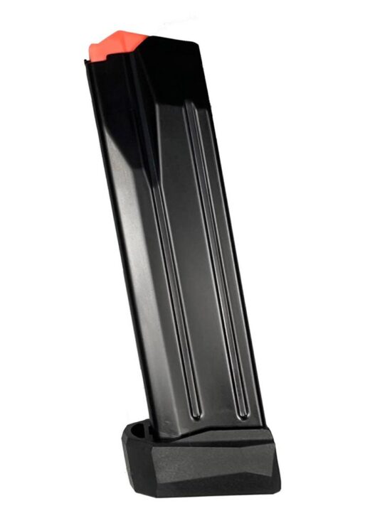 Global Ordnance Handgun Magazine for Arex Delta L/X 9mm Luger 17/rd with +2 Ext
