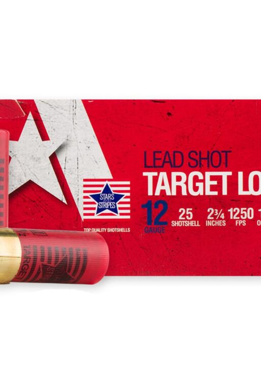 TRZ Trading Target Load Shotshells 12 ga 2-3/4" 1-1/8 oz 1250 fps #7.5 25/ct