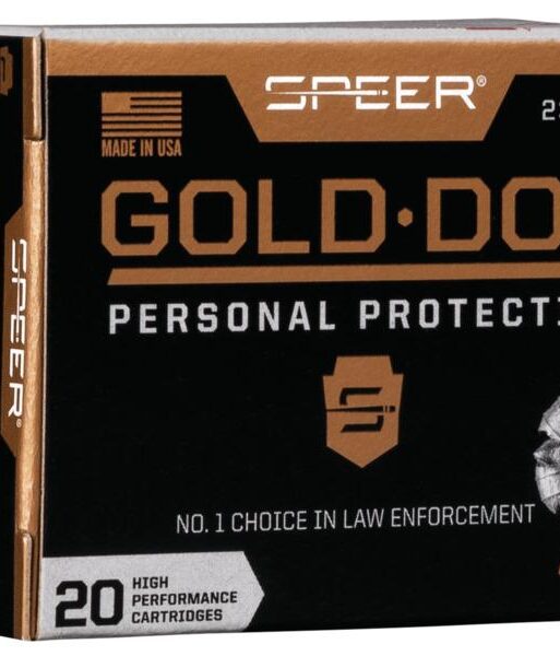 Speer Gold Dot Handgun Ammunition .45 ACP 185 gr HP 1050 fps 20/ct
