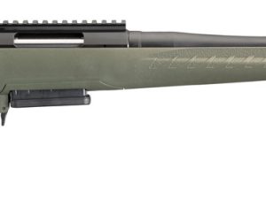 Ruger 26948 American Predator  Full Size 6mm Creedmoor 3+1 22" Matte Black Threaded Barrel, Matte Black Steel Receiver w/Picatinny Rail, Moss Green Fixed Synthetic Stock Right Hand