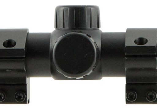 Konus 7350 KonusFire  Matte Black 4x32mm 1" Tube 30/30 Reticle Includes Mounting Rings