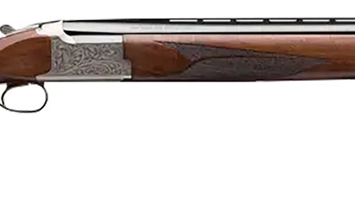 Browning 018142305 Citori White Lightning 12 Gauge with 26" Polished Blued Barrel, 3" Chamber, 2rd Capacity, Silver Nitride Metal Finish & Gloss Oil Black Walnut Stock Right Hand (Full Size)