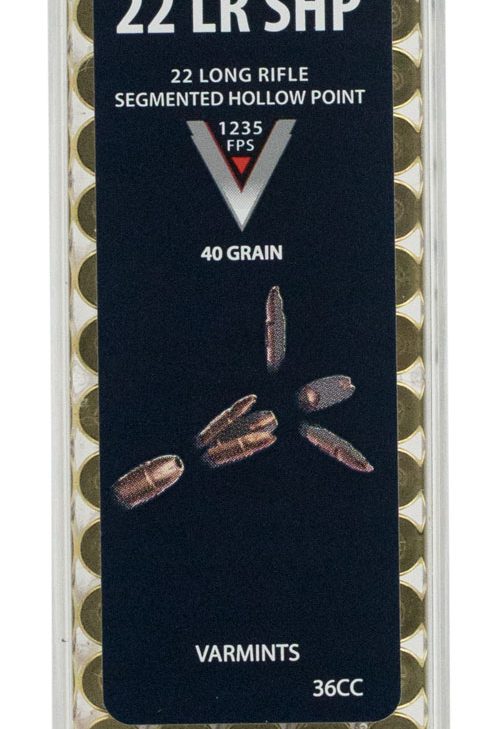 CCI 36CC Mini-Mag High Velocity 22LR 40gr Segmented Hollow Point 100 Per Box/50 Case