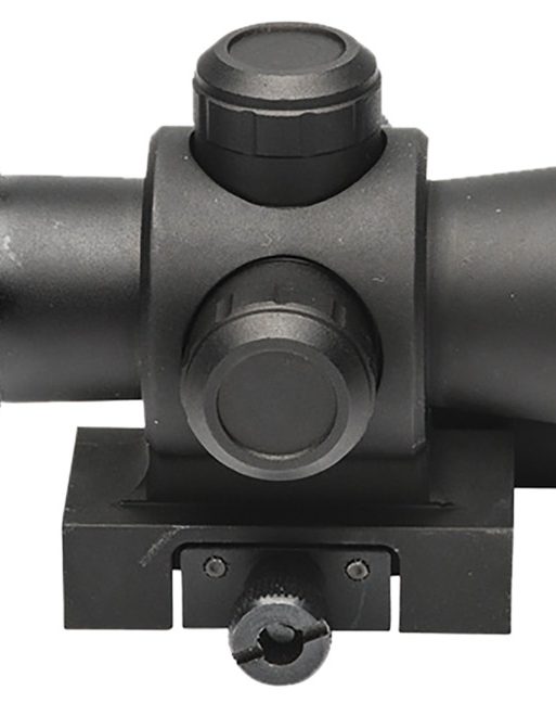 Firefield FF13063 Barrage w/Green Laser Matte Black 1.5-5x32mm Illuminated Red/Green Mil-Dot Reticle/Green Laser