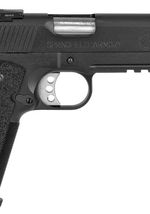 Springfield Armory PC9105LCA18 1911 TRP Operator *CA Compliant 45 ACP 5" 7+1 Black Armory Kote Long Black Carbon Steel Slide Black G10 Grip