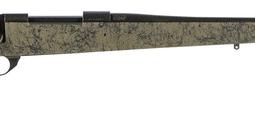 Howa HHS62503 M1500 HS Precision 6.5 Creedmoor 5+1 22" Barrel, Black Metal Finish, Green Black Webbed Fixed HS Precision Stock