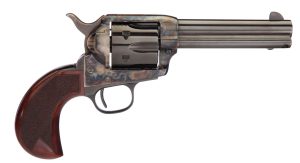 Taylors & Company 555152 1873 Cattleman 45 Colt (LC) 6rd 4.75" Blued Cylinder & Barrel Color Case Hardened Steel Frame Checkered Birdshead Walnut Grip