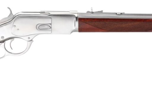 Taylors & Company 550232 1873  45 Colt (LC) Caliber with 10+1 Capacity, 20" Barrel, Silver Metal Finish & Walnut Fixed Pistol Grip Stock Right Hand (Full Size)