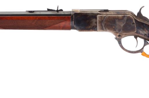 Taylors & Company 550240COM 1873 Comanchero 45 Colt (LC) Caliber with 10+1 Capacity, 18" Blued Barrel, Color Case Hardened Metal Finish & Walnut Straight Stock Right Hand (Full Size)