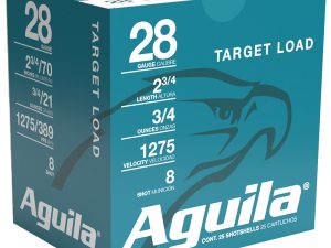 Aguila 1CHB2879 Target Load Competition 28Gauge 2.75" 3/4oz 9Shot 25 Per Box/20 Case