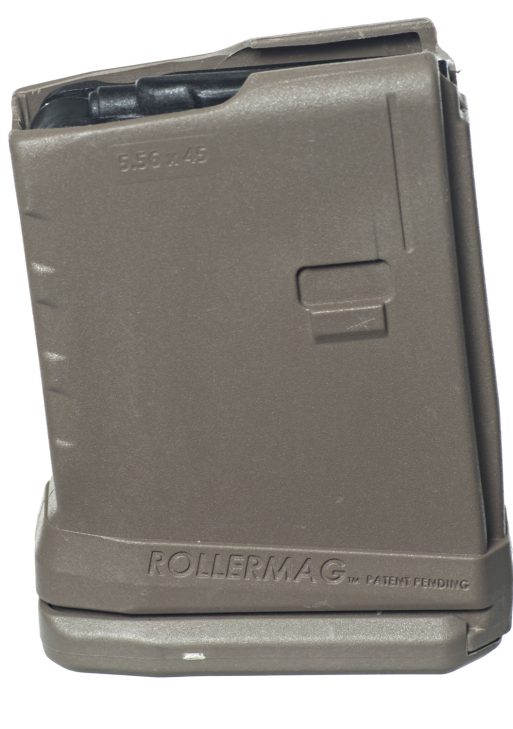ProMag RM5FDE Standard  5rd Detachable w/Roller Follower 5.56x45mm Fits AR-15 Flat Dark Earth DuPont Zytel Polymer