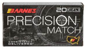 Barnes Bullets 30814 Precision Match  6mmCreedmoor 112gr Open Tip Match Boat Tail 20 Per Box/10 Case