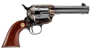 Cimarron MP400 Model P  357 Mag 38 Special 6 Shot 4.75" Blued Stainless Steel Barrel, Blued Cylinder, Color Case Hardened Steel Frame, Walnut Grip, Exposed Hammer