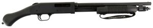 Mossberg 50649 590 Shockwave 410 Gauge Pump 3" 5+1 14.38" Matte Blued Heavy-Walled Barrel, Drilled & Tapped Blued Stainless Steel Receiver, Black Raptor Birdshead Grip