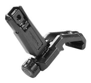 Magpul MAG526-BLK MBUS Pro Offset Sight Rear  QPQ Melonited Steel Construction for AR-15