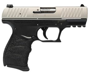 Walther Arms 5082501 CCP M2 380 ACP 8+1 3.54" Stainless Steel Barrel, Serrated Stainless Steel Slide, Black Polymer Frame w/Picatinny Rail, Black Finger Grooved Grip, Firing Pin/Manual Safety