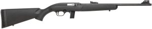 Mossberg 37072 702 Plinkster Full Size 22 LR 10+1 18" Blued Steel Barrel, Blued 3/8" Dovetail Receiver, Black Fixed Synthetic Stock, Right Hand