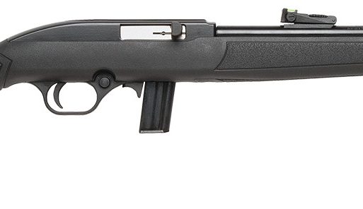 Mossberg 37072 702 Plinkster Full Size 22 LR 10+1 18" Blued Steel Barrel, Blued 3/8" Dovetail Receiver, Black Fixed Synthetic Stock, Right Hand