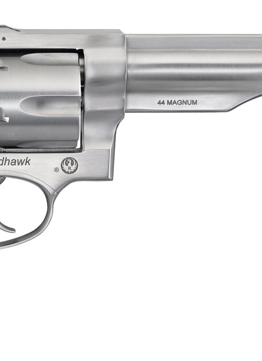 Ruger 5041 Redhawk  Large Frame 44 Special/44 Rem Mag 6rd, 7.50" Satin Stainless Steel Barrel, Dual Chambered Satin Stainless Cylinder & Frame, Hardwood Grip