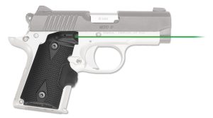 Crimson Trace 0156201 Lasergrips  Fits Kimber Micro 9, Green Laser Black Polymer