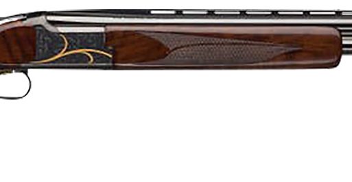 Browning 018117305 Citori Gran Lightning 12 Gauge 3" 2rd 26" Blued Barrels, Engraved Receiver With Gold Accents, American Black Walnut Stock With Lightening Style Grip