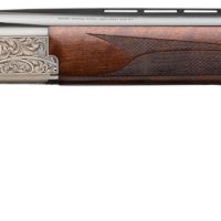 Browning 018163305 Citori Feather Lightning 12 Gauge 3" 2rd 26" Blued Steel Barrels, Satin Nickel Finished Engraved Alloy Receiver, American Black Walnut Stock With Lightening Style Grip
