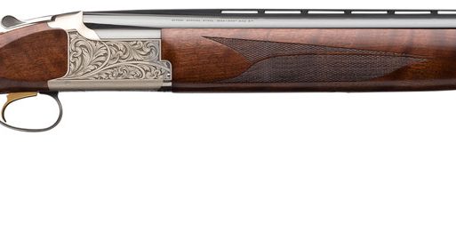Browning 018163305 Citori Feather Lightning 12 Gauge 3" 2rd 26" Blued Steel Barrels, Satin Nickel Finished Engraved Alloy Receiver, American Black Walnut Stock With Lightening Style Grip
