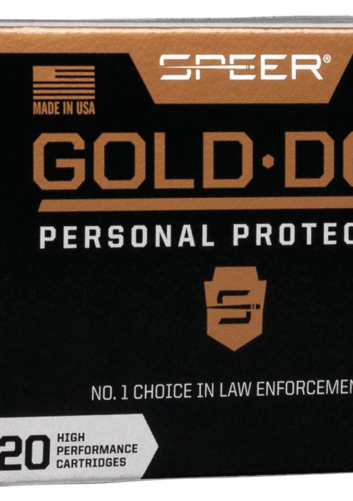 Speer 23970GD Gold Dot Personal Protection 40S&W 165gr Hollow Point 20 Per Box/10 Case