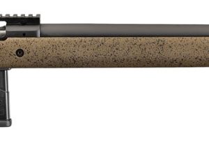 Ruger 47184 Hawkeye Long-Range Target Full Size 6.5 Creedmoor 10+1 26" Matte Black Steel Threaded Barrel, Picatinny Rail Steel Receiver, Black Speckled Brown Adj Comb & LOP Laminate Stock