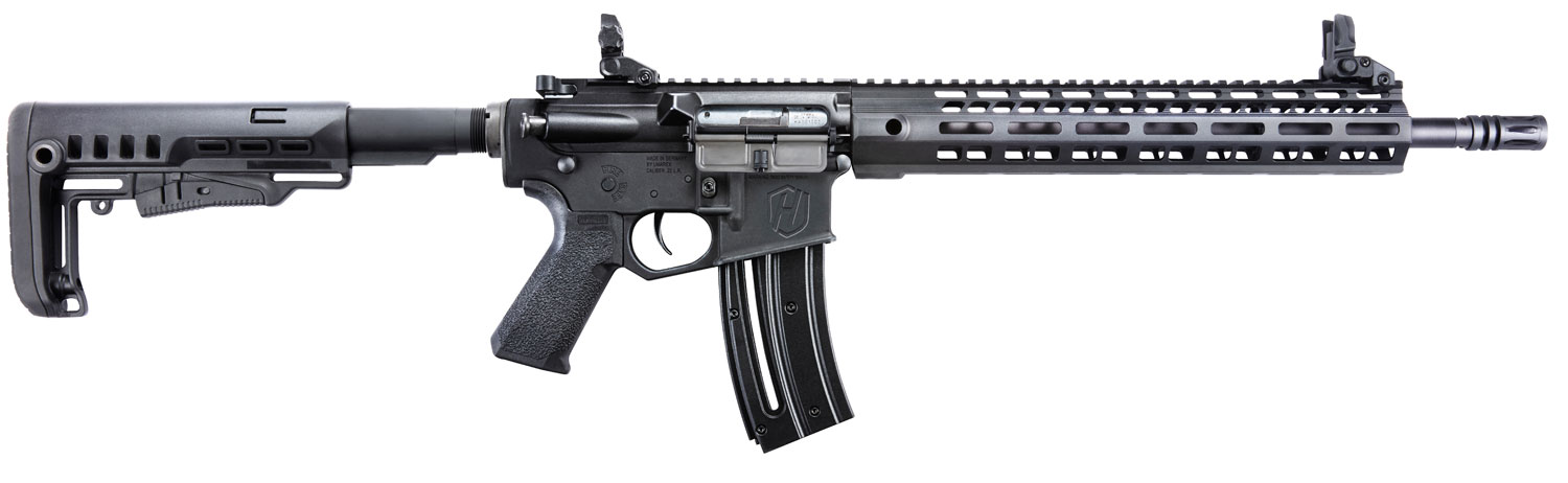 Hammerli Arms 576050010 Tac R1  22 LR 10+1 16.10" Threaded Barrel w/Removeable Flash Hider, Aluminum Upper & Lower Receivers, 13" M-Lok Handguards, 5 Position Stock Includes 1 Magazine
