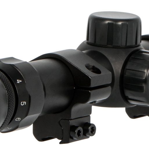 Konus 7351 KonusFire  Matte Black 3-9x32mm 1" Tube 30/30 Reticle Includes Mounting Rings