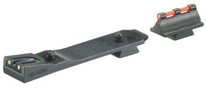 Ruger 90340 Fire Sight Sight Set Ruger 10/22 Black Fiber Optic Red Front/Green Rear  Black