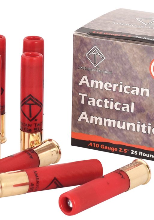 ATI ATIAC410R Shotshell  410Gauge 2.50" 1/2oz Slug Shot 25 Per Box/10 Case