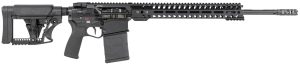 Patriot Ordnance Factory 01566 Revolution Gen4 6.5 Creedmoor 20" 20+1 Black Hard Coat Anodized Adjustable Magpul PRS Stock