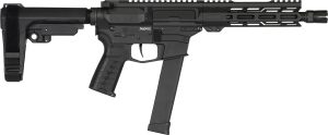 CMMG Banshee Mk10 Pistol - Black | 10mm | 8" Barrel | 7" M-LOK Handguard | SBA3 Arm Brace