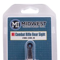 Midwest Industries MICRSR Combat Rifle Rear Flip Sight  Black for AR-15, M16, M4