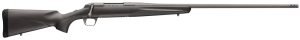 Browning 035459294 X-Bolt Pro Tungsten 6.5 PRC 3+1 24" Fluted & Lapped Barrel With Muzzle Brake, Spiral Fluted Bolt, Tungsten Gray Cerakote, Textured Grip Paneled Carbon Fiber Stock