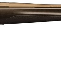 Browning 035418295 X-Bolt Pro Burnt Bronze 30 Nosler 3+1 26" Barrel With Muzzle Brake, Spiral Fluted Bolt, Burnt Bronze Cerakote, Textured Grip Paneled Carbon Fiber Stock