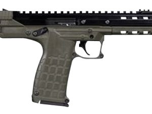 Kel-Tec CP33GRN CP33  22 LR 33+1 5.50" Black Ported/Threaded Barrel, Serrated/Optic Ready Slide, Green Polymer w/Picatinny Rail Frame, Black Polymer Grip Ambidextrous