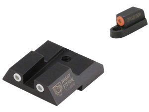 Night Fision CZU076003OGWG Tritium Night Sights For CZ-USA  Green Tritium Orange Outline Front Sight-Green Tritium White Outline Rear Sight CZ P-07/P-09