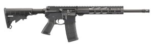 Ruger 8529 AR-556  5.56x45mm 30+1 16.10" Threaded Heavy Barrel, Hard Coat Anodized Finish, 11" Free-Float Handguard, Black Synthetic 6 Position Stock, Polymer Grip, Magpul PMAG
