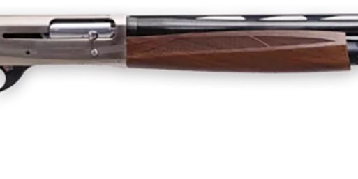 Weatherby ID21228MAG 18i Deluxe Full Size 12 Gauge Semi-Auto 3" 4+1 28" Black Vent Rib Barrel, Engraved Nickel Aluminum Receiver, Fixed Matte Walnut Stock, Right Hand