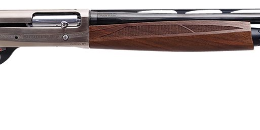 Weatherby ID22028MAG 18i Deluxe Full Size 20 Gauge Semi-Auto 3" 4+1 28" Black Vent Rib Barrel, Engraved Nickel Aluminum Receiver, Fixed Matte Walnut Stock, Right Hand